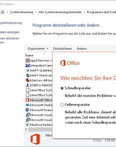 Office richtig reparieren