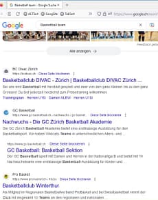 Google: Nur Resultate aus einem bestimmten Land liefern