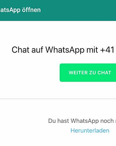 WhatsApp: Nachricht an ungespeicherte Nummer senden – so gehts